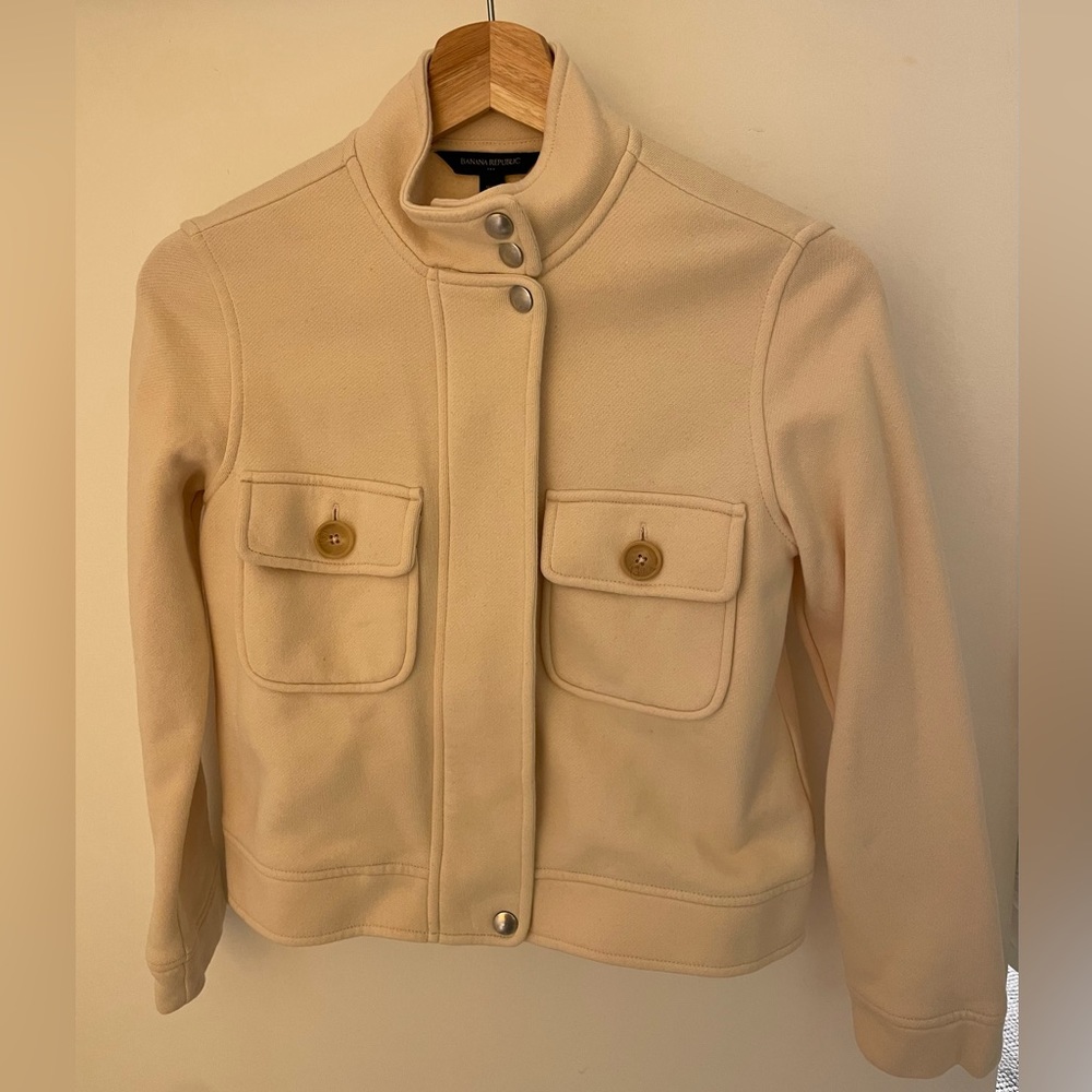 Banana Republic Cream Jacket